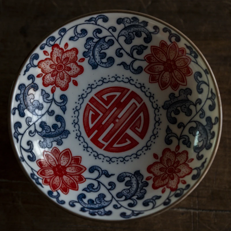 【静姐小院】果盘陶瓷客厅摆件点心果盘零食盘干货盘（Q0756）