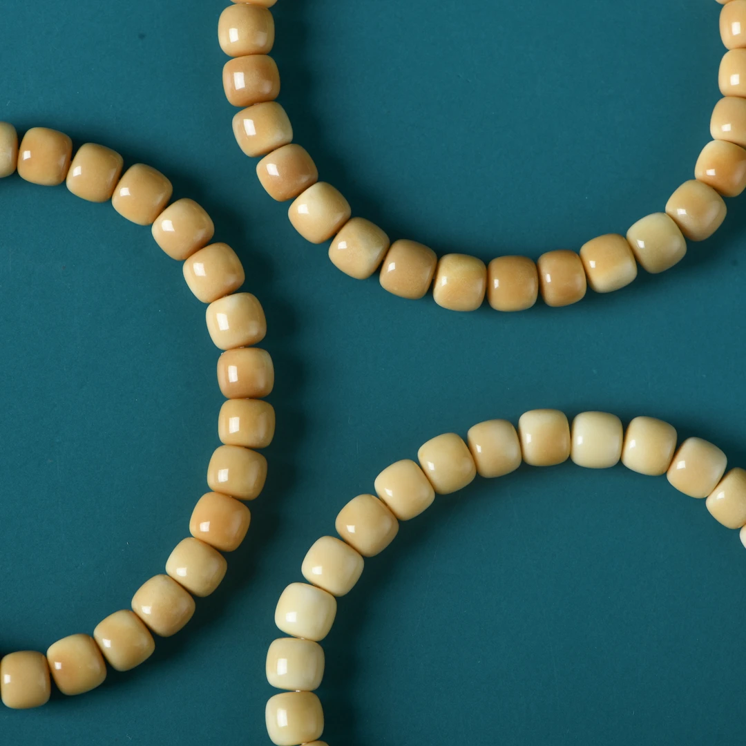 白玉菩提老籽6x7老型珠手串（多样发其一）