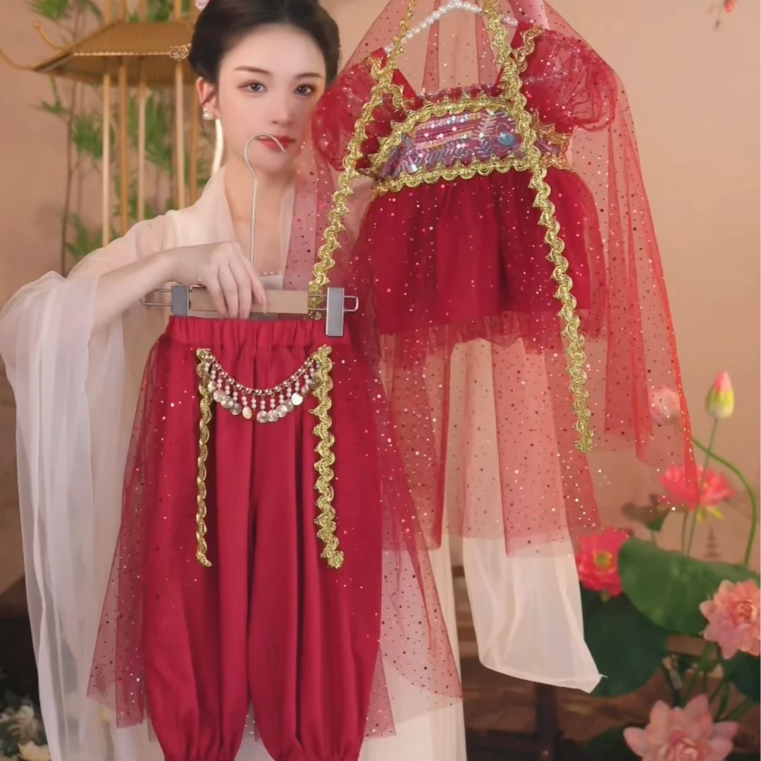 【飞天揽月】仙子系列2024新款女童国风仙气仙女中国风汉服裙