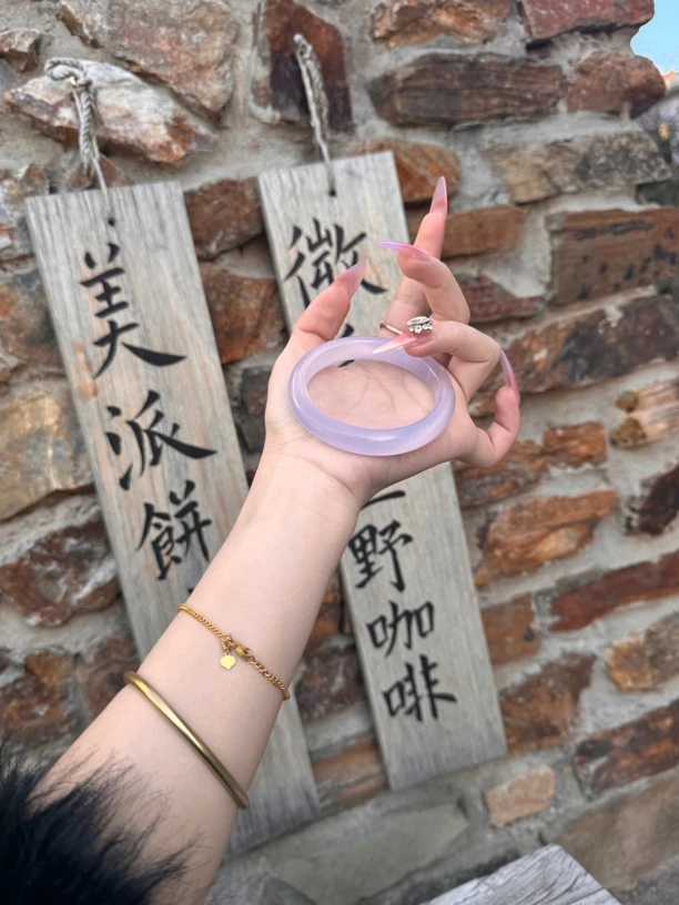 【芋泥波波紫高透版】百搭新中式风格女