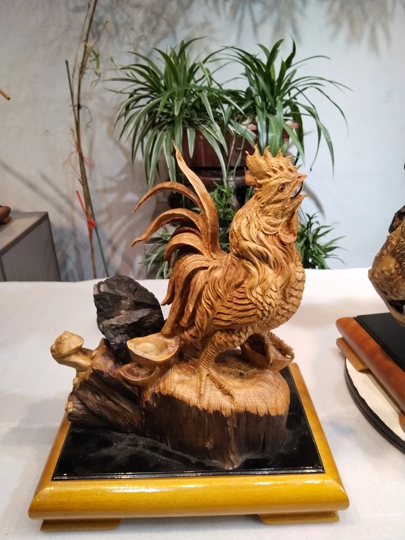 崖柏动物摆件精品摆件
