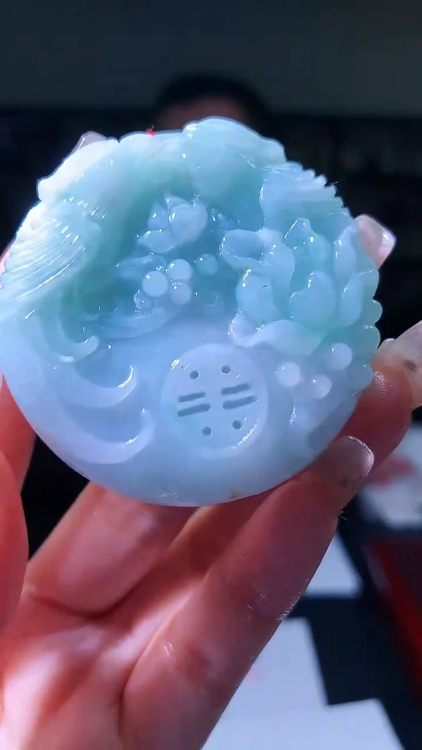 【闪购商品】定制翡翠未镶嵌5119xd-毛货吊坠491