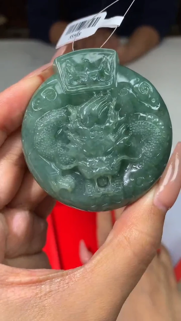 【闪购商品】定制翡翠未镶嵌3123kx-毛货45龙多样性发其一