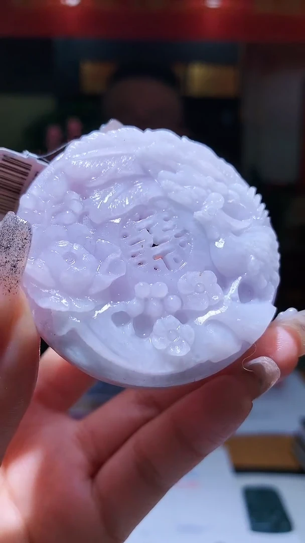 【闪购商品】定制翡翠未镶嵌4974xd-毛货吊坠121