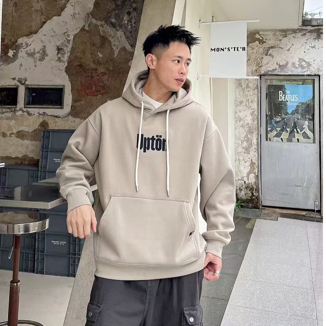 【TOT BGMXX】2024新款连帽加绒卫衣男女同款卫衣