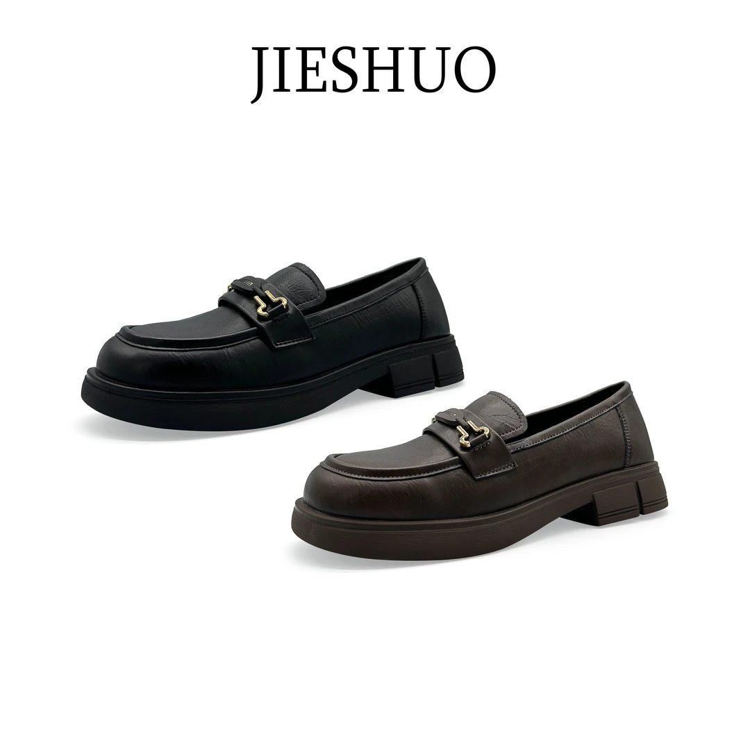 【媛媛专属】香港JIESHUO新款乐福鞋GD27