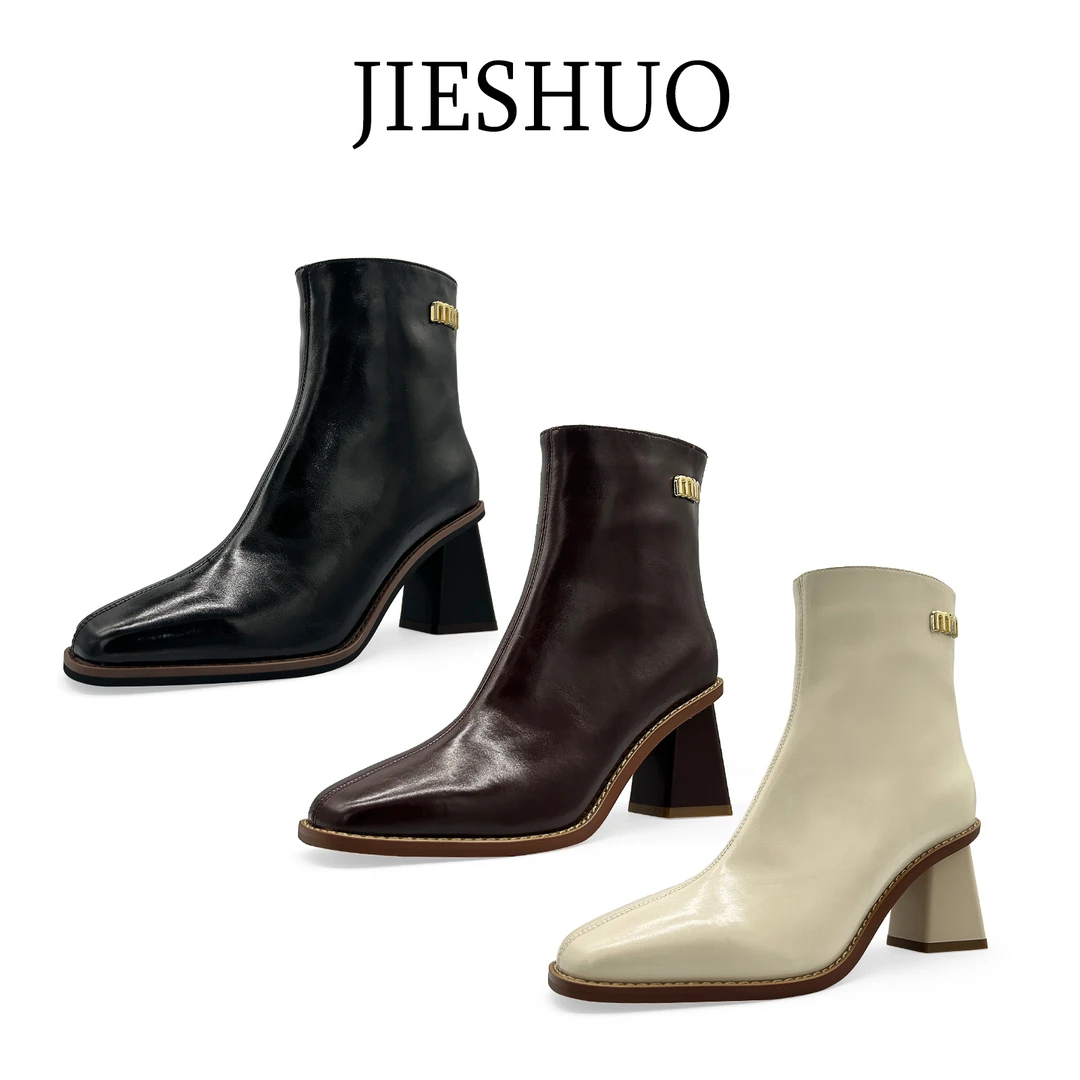 【媛媛专属】香港JIESHUO时尚时装靴XR1382