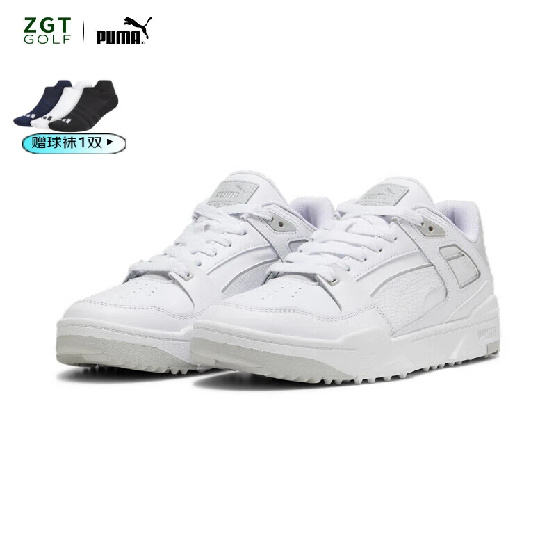 PUMA/彪马高尔夫鞋男士Slipstream户外休闲舒适低帮golf鞋2024