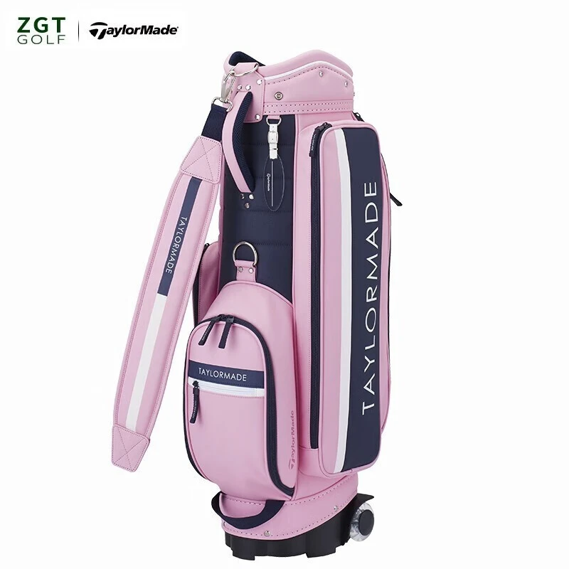 Taylormade泰勒梅高尔夫球包女士拉杆托轮便携车载球杆包N92951