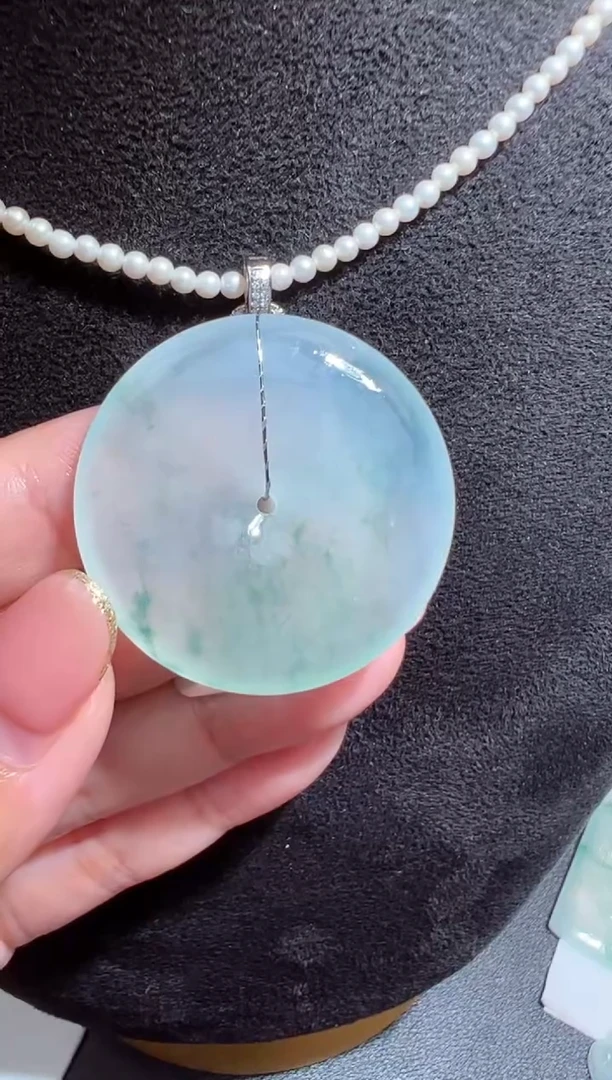 【闪购商品】定制翡翠未镶嵌平安扣