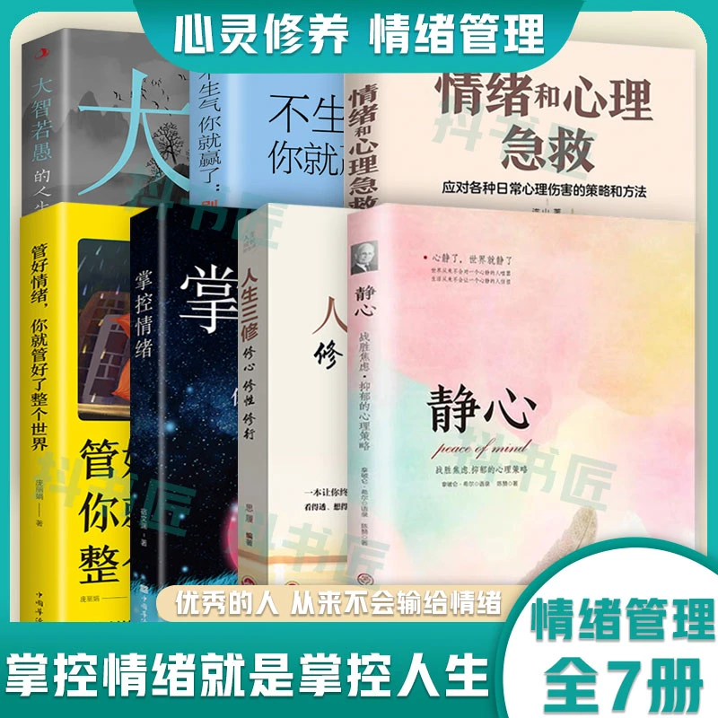 静心 战胜焦虑抑郁心理策略正版书籍 心灵励志静心书籍内心az