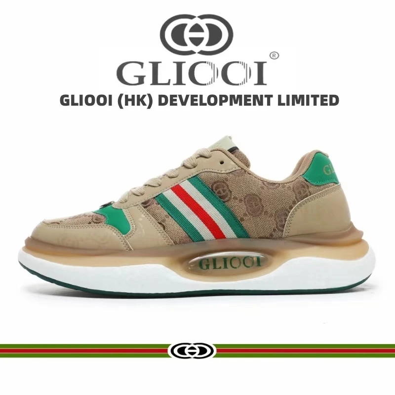 GLIOOI【新疆西藏包邮】欧洲站百搭复古轻便舒适厚底低帮透气休闲鞋