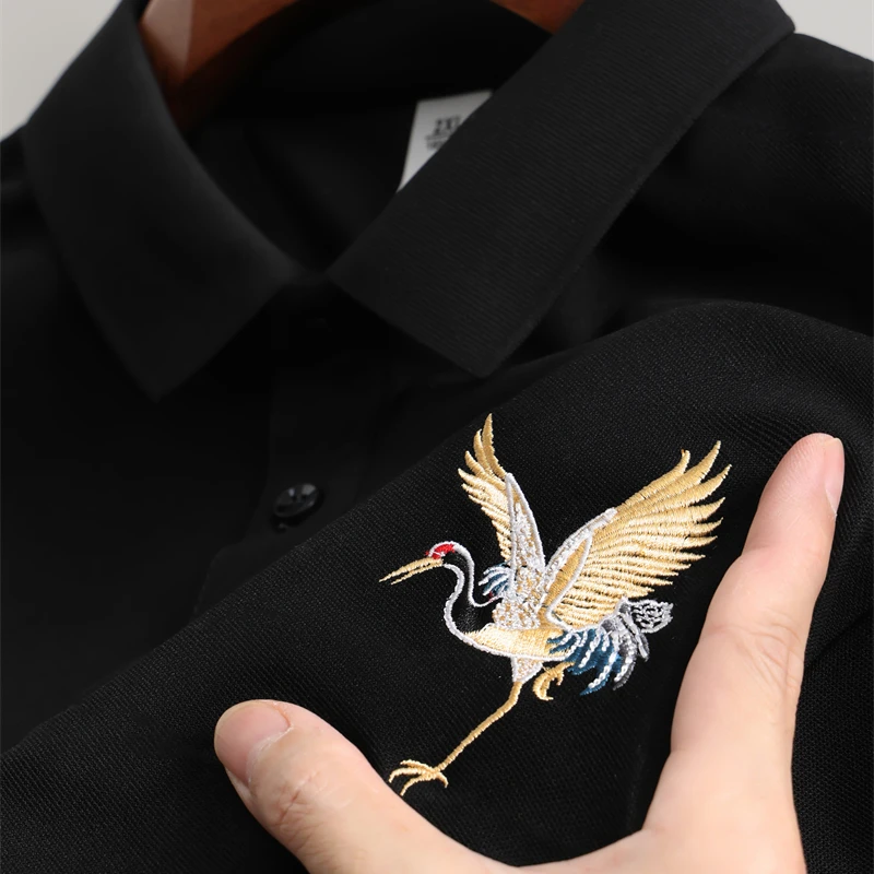 男士polo衫男夏季男款美式重磅210克短袖t恤2024新款男生上衣衬衫