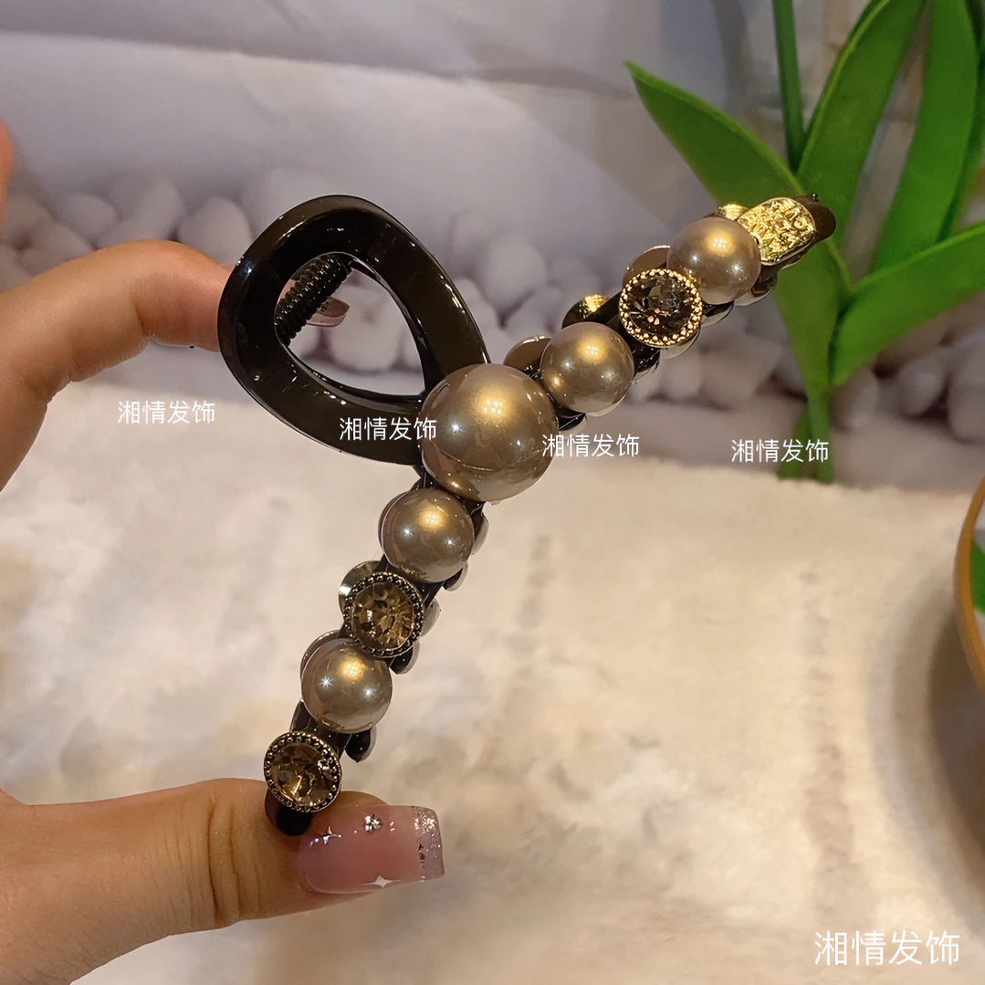 XQ2087韩版发饰新款十一公分气质网红时尚百搭优雅简约头饰大抓夹