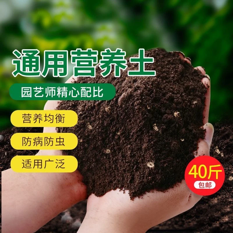花土花卉营养土养花专用通用型家用种花土壤泥土肥料土种菜专用土