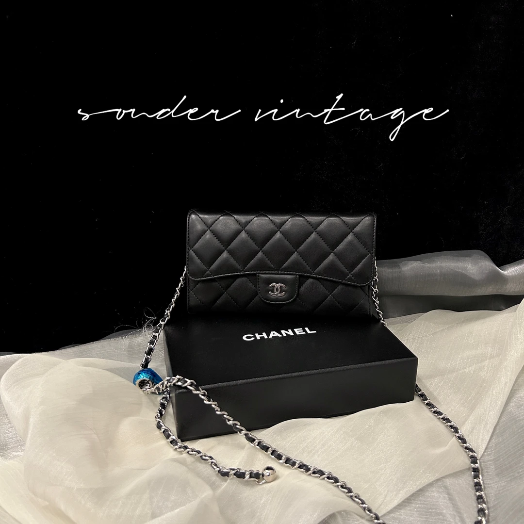 95新 Chanel/香奈儿 Chanel单肩斜挎包（钱包）
