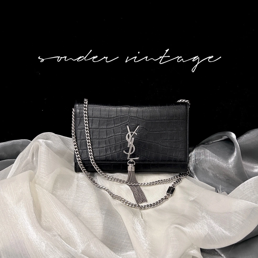 95新 YSL/圣罗兰 ysl单肩斜挎包