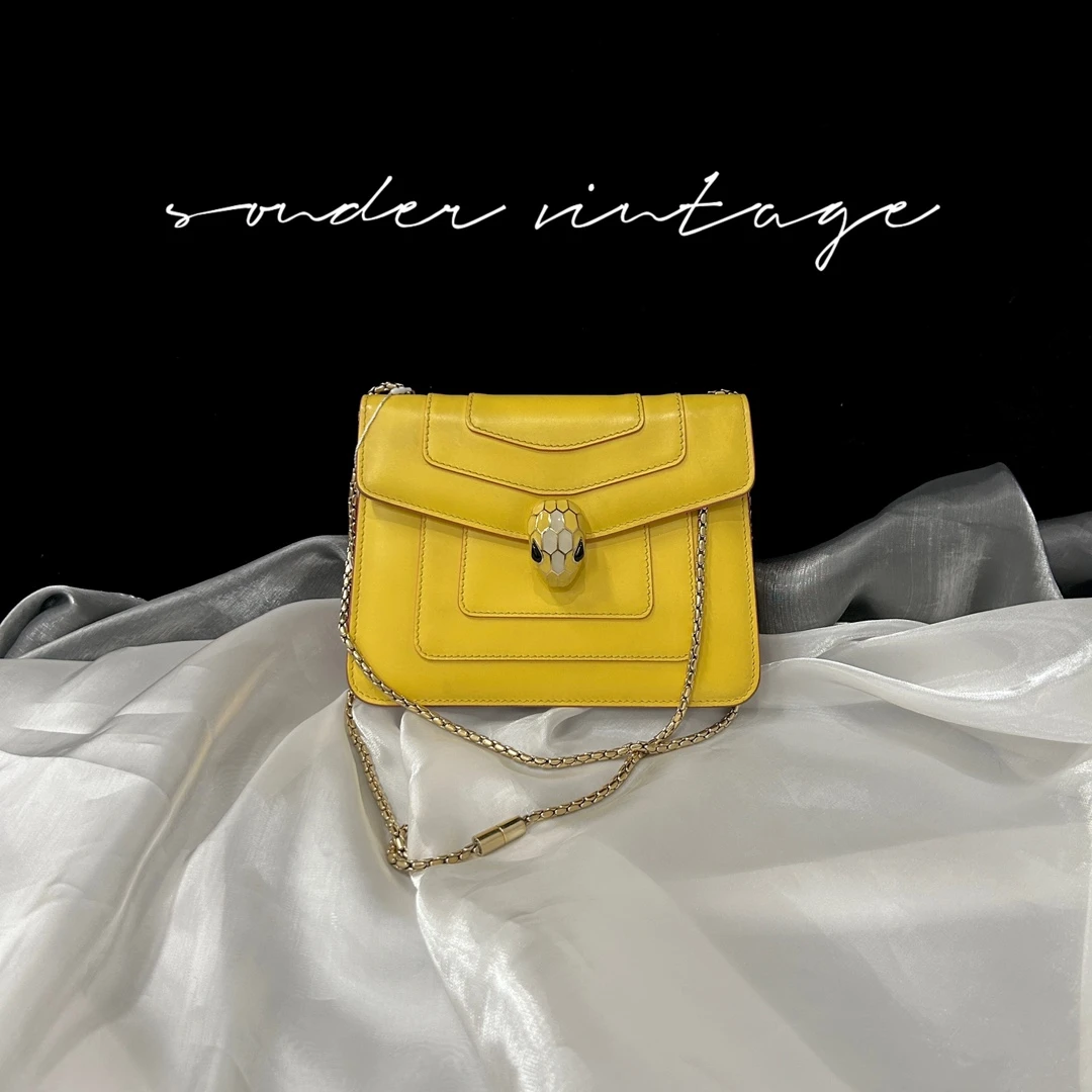 95新 BVLGARI/宝格丽 宝格丽斜挎单肩包