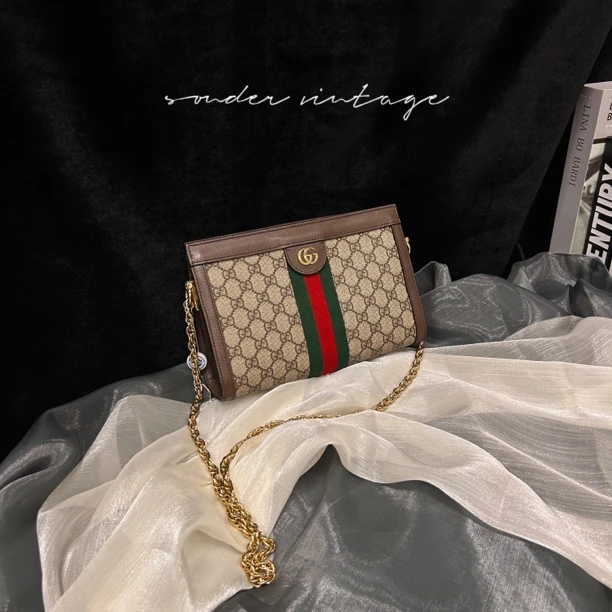 95新 GUCCI/古驰 Gucci单肩斜挎包