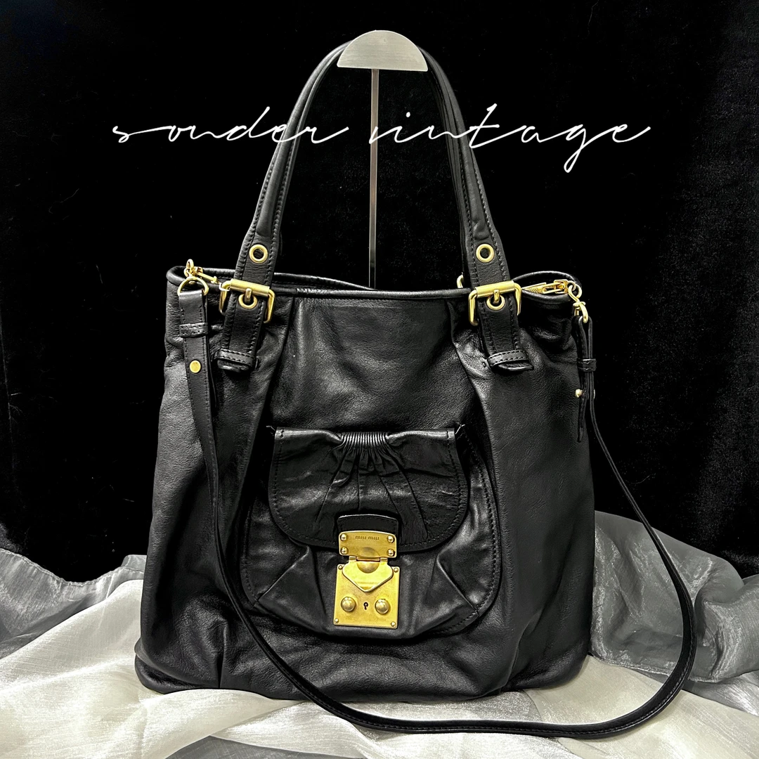95新 MIU MIU/缪缪 miumiu单肩腋下包
