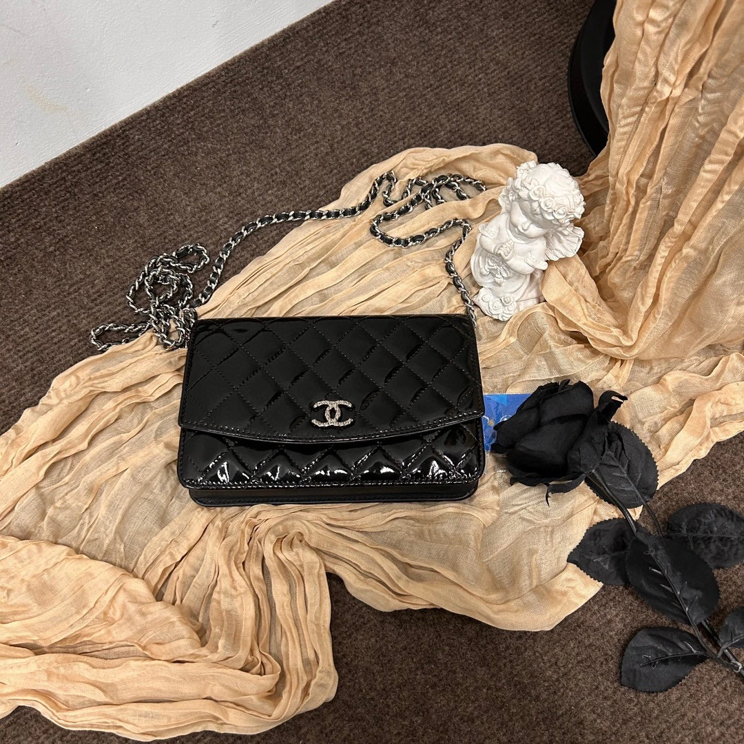 95新 Chanel/香奈儿 Chanelwoc斜挎包