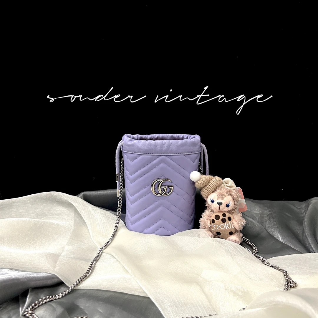 95新 GUCCI/古驰 Gucci古驰斜挎单间包