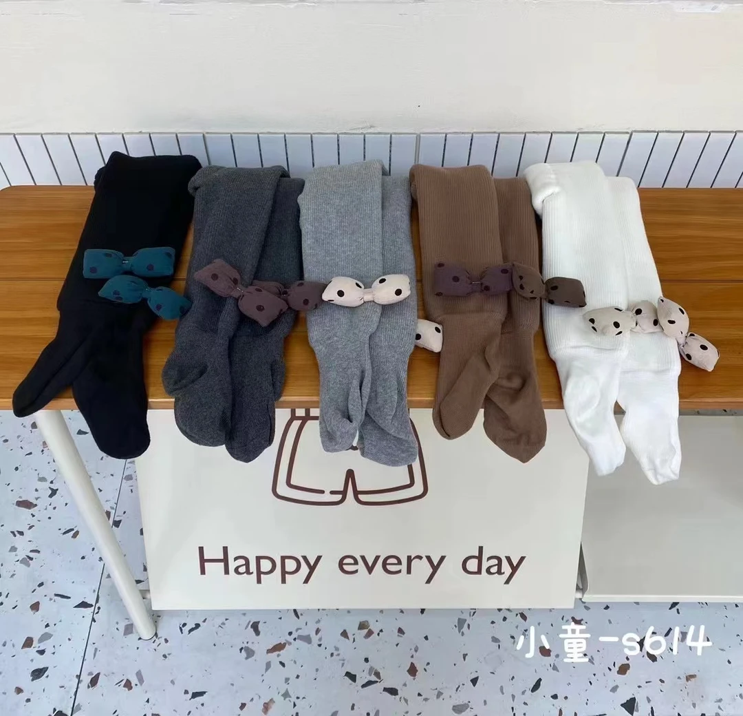 0281女童连裤袜冬季加绒加厚儿童打底袜舞蹈袜保暖袜子