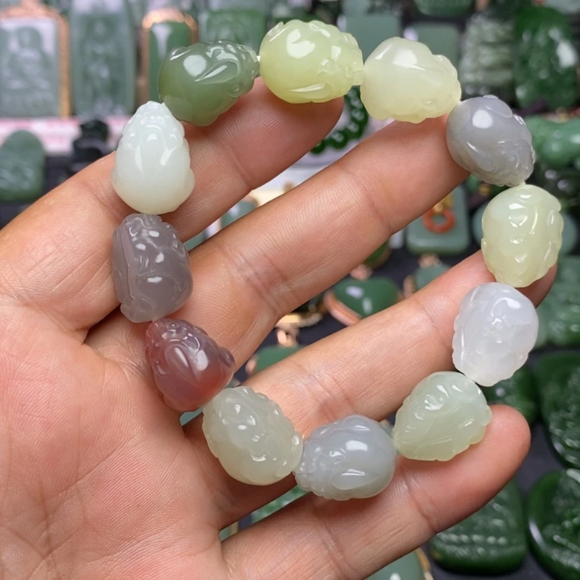 【闪购商品】和田玉吊坠未镶嵌旺****～