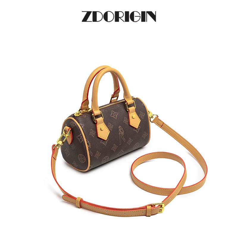 ZDORIGIN老花波士顿包女小挎包2025新款女士高级感小包斜挎枕头包