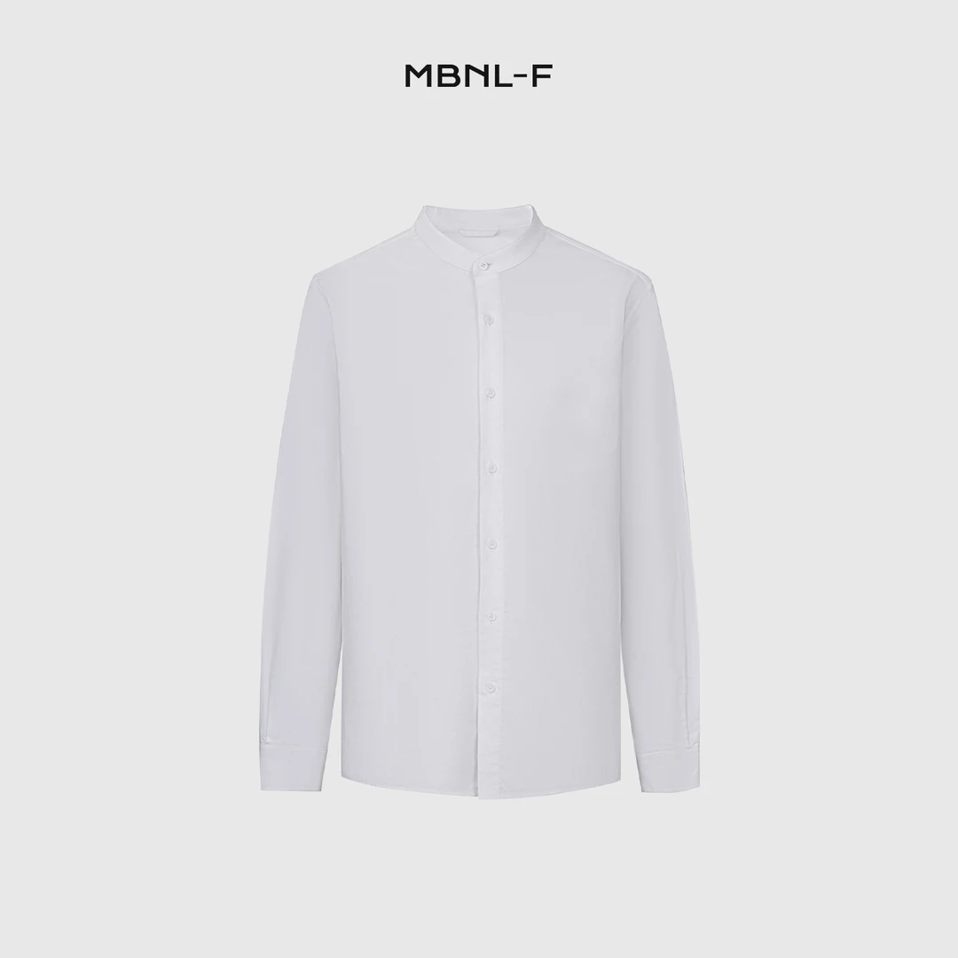 MBNL-F“小马衬衫” 24F/W秦磊X 秋冬亨利领刺绣小马长袖 LL-1007