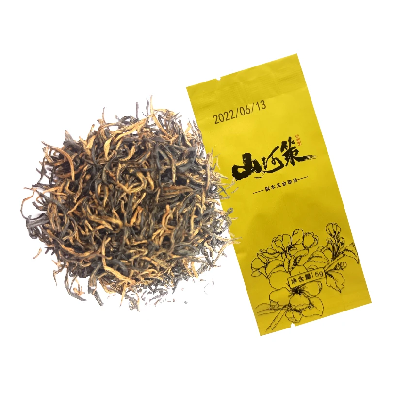 山河策金骏眉   红茶  福建茶   精品小袋装  *12包