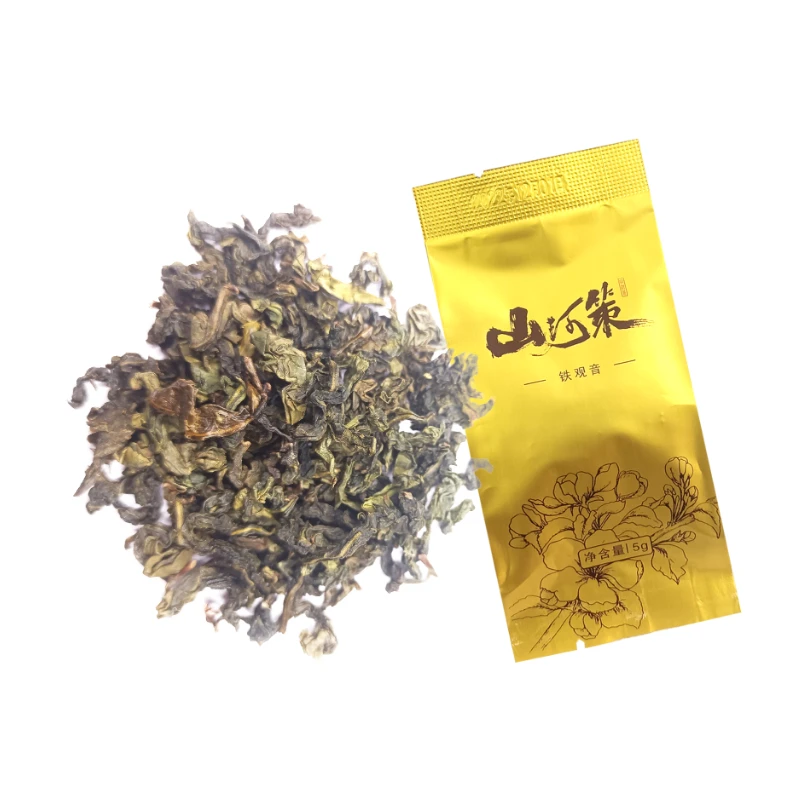 山河策 铁观音   福建茶  精品小袋装 *12包