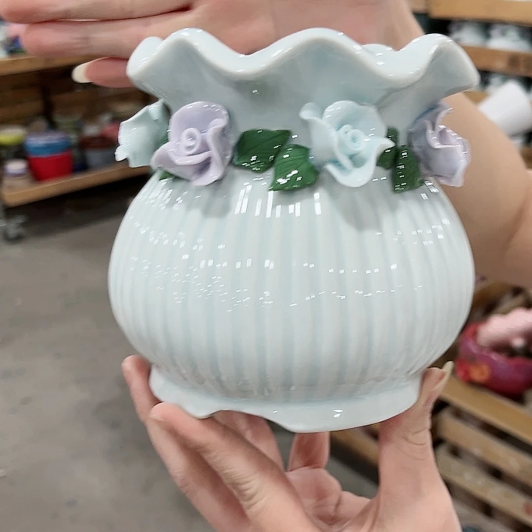 【闪购商品】陶瓷花盆