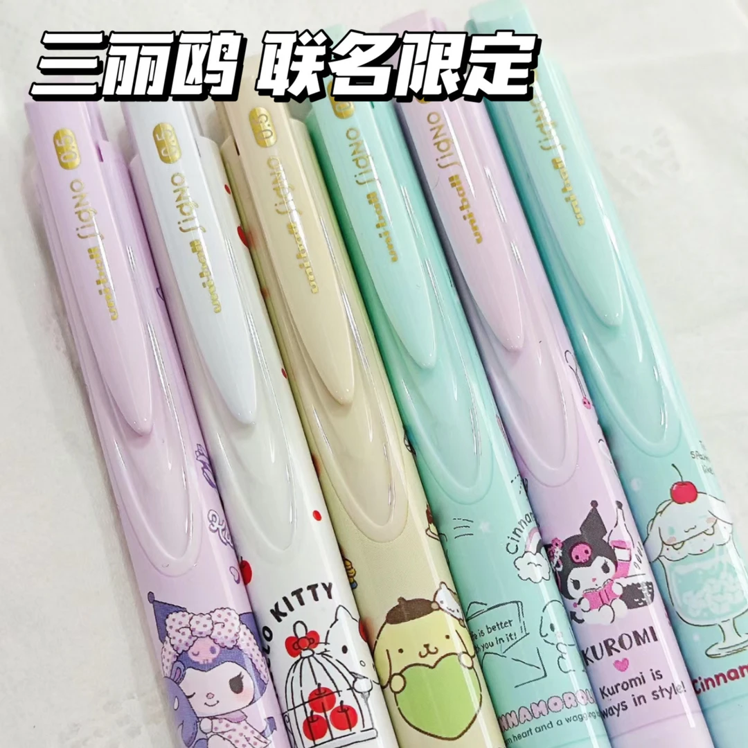uni三菱铅笔中性笔UMN185限定黑水笔UMN-155低阻尼