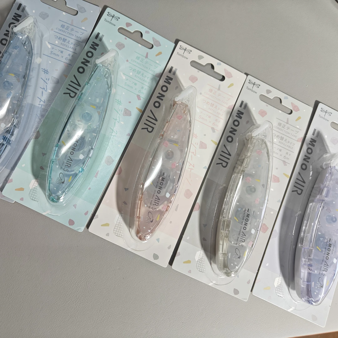 【5个】Tombow蜻蜓修正带MONO国誉限定款笔式静音YZ