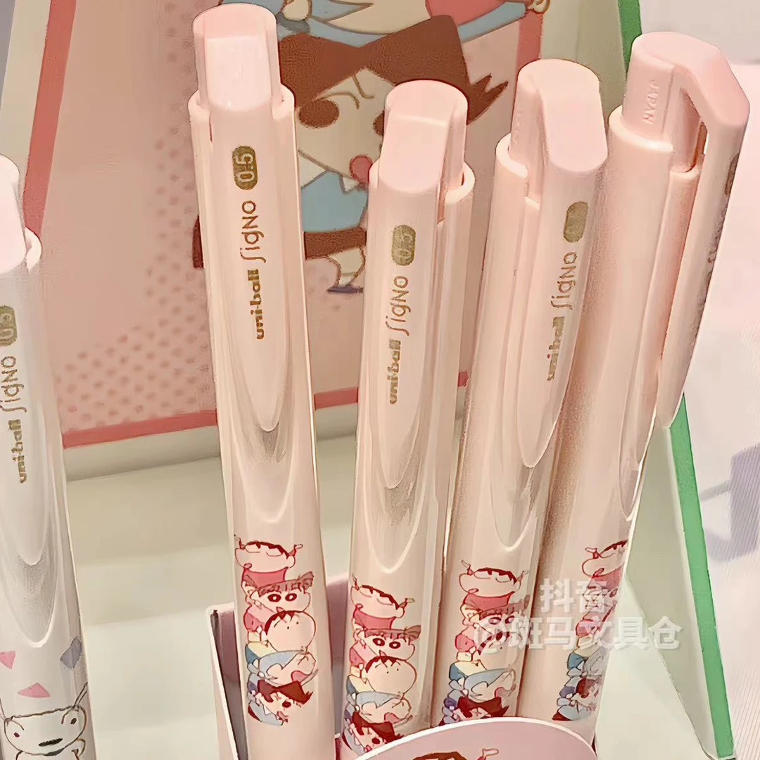 【蜡笔小新限定款】UNI三菱铅笔新色限定中性笔UMN-185动漫0.5mm