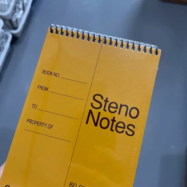 【12本A6】KOKUYO国誉黄色上翻本A6螺旋横线小本分栏单词本S4060 YZ