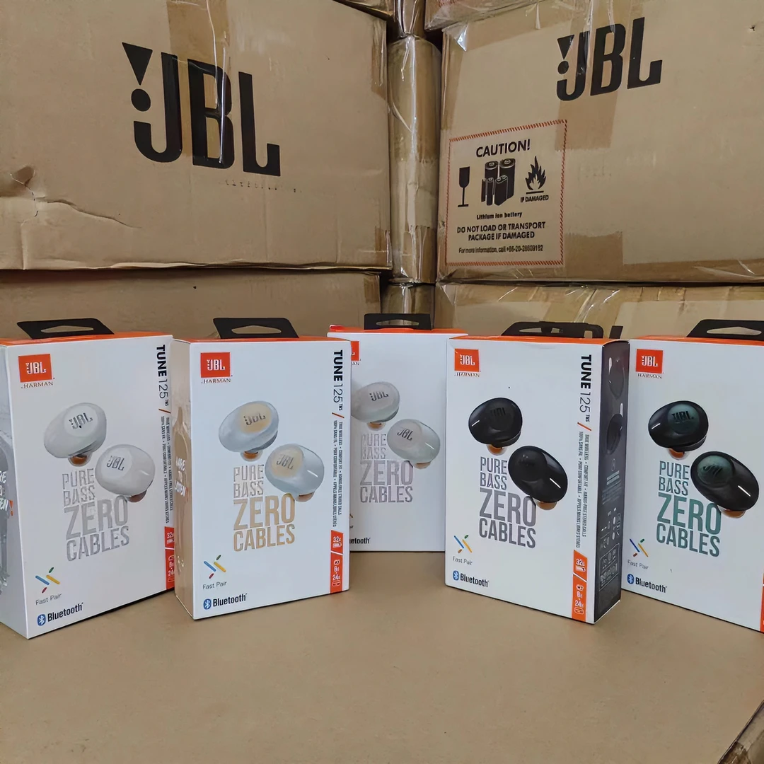9新 JBL TUNE125TWS真无线蓝牙耳机入耳式双连路音乐耳机