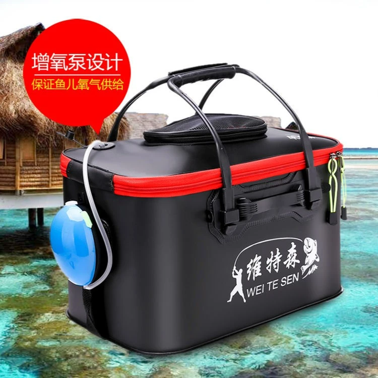 活鱼桶钓鱼桶加厚桶水桶鱼护桶装鱼箱装鱼桶钓桶鱼包充电氧气泵