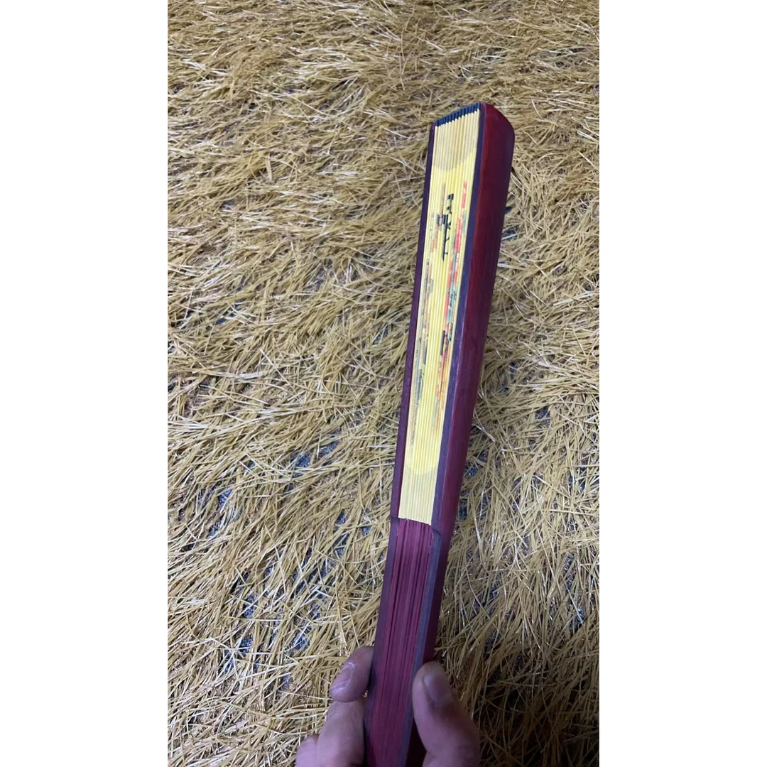 扇子随机一把流水摆件[天涯阁]