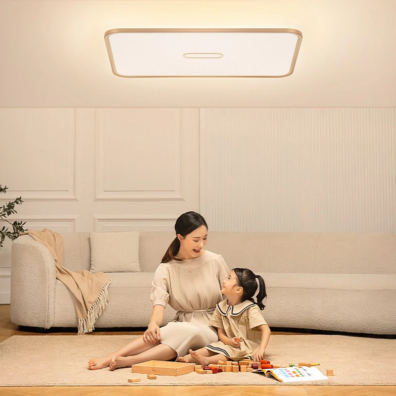 琪朗ALED全光谱长方形现代简约家用护眼客厅房间吸顶灯房间大气