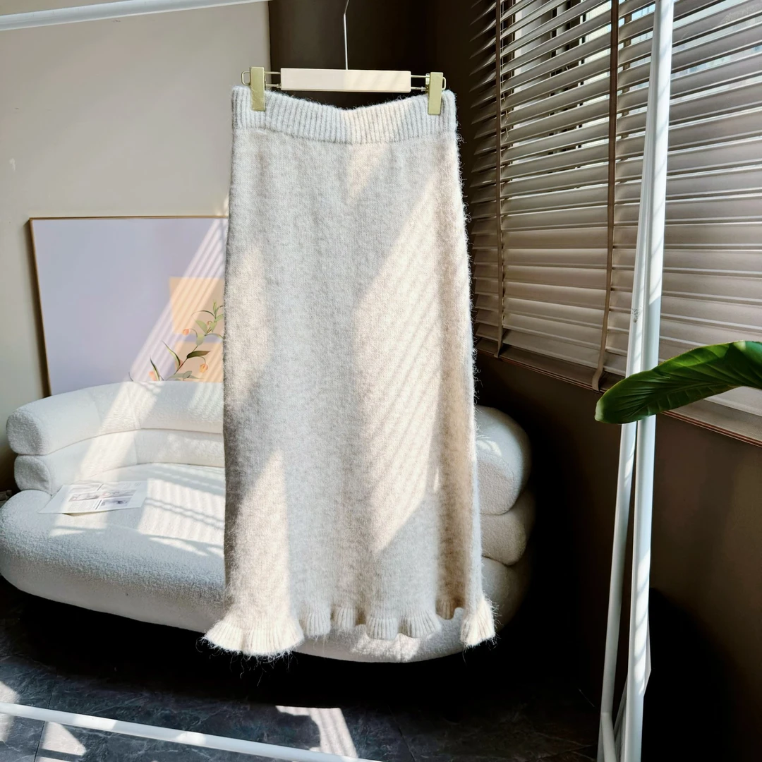 【招财猫】轻奢秋季时尚新款名媛风韩版气质百搭早秋小香风半身裙女