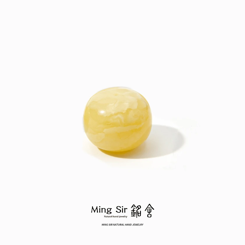 【铭舍 玄天高桩单珠微瑕10-16mm】天然俄料蜜蜡老型单珠