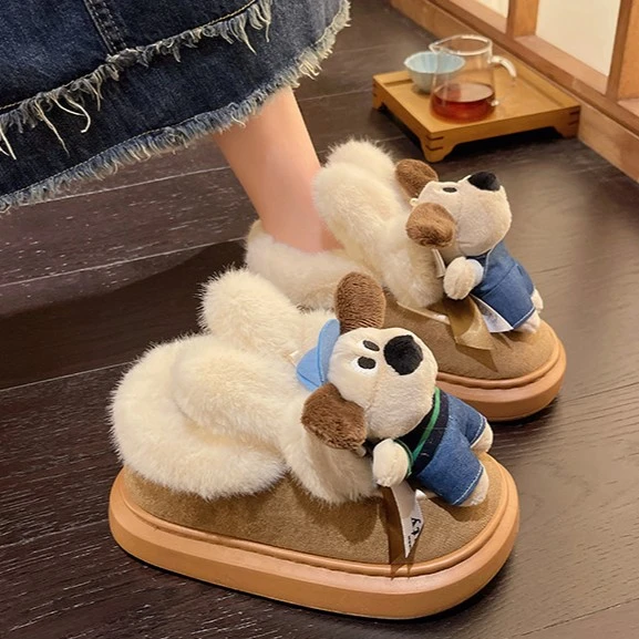 网红高帮加厚绒掌门狗低帮雪地靴外穿可爱2024雪地鞋女款冬加厚款