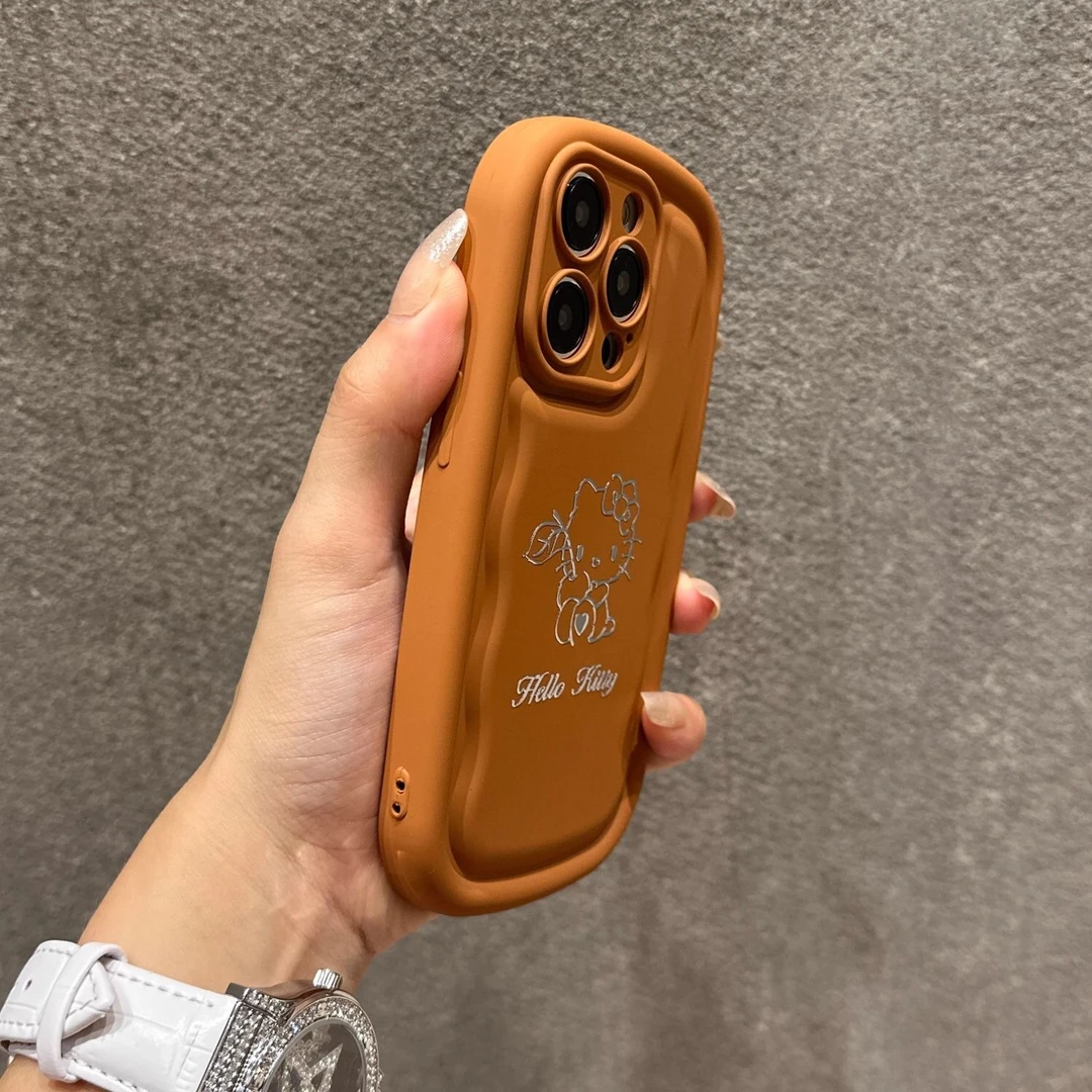 苹果14手机壳15个性网红KT猫iPhone14promax硅胶13保护套12防摔11