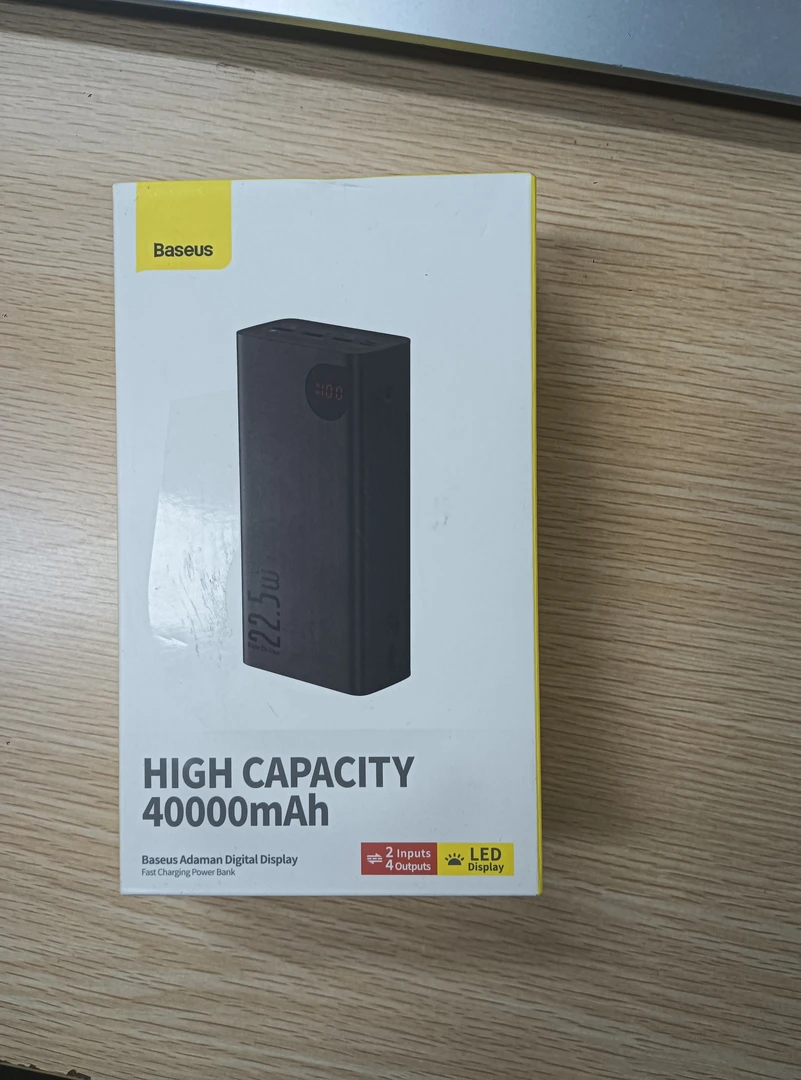 准新品 Baseus/倍思 移动电源 22.5W倍思40000毫安