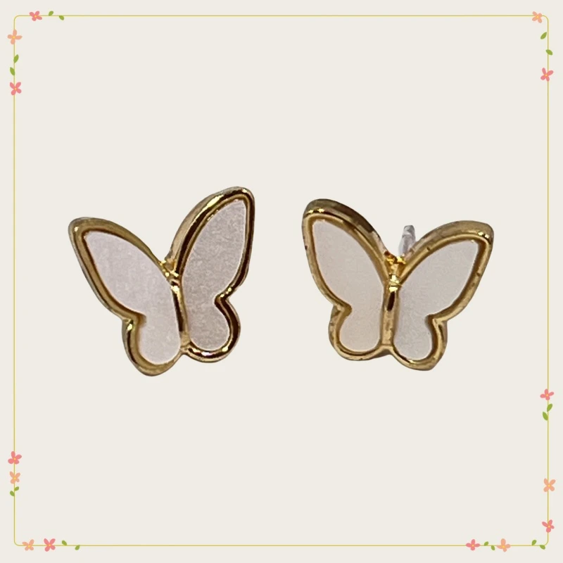 合金亚克力耳饰 气质时尚百搭复古精美精致耳环轻奢可爱小众简约