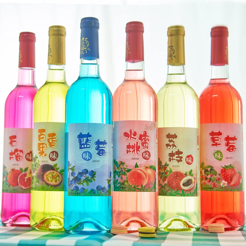 果酒女士低度甜酒微醺女生水果酒少女晚安酒750ml