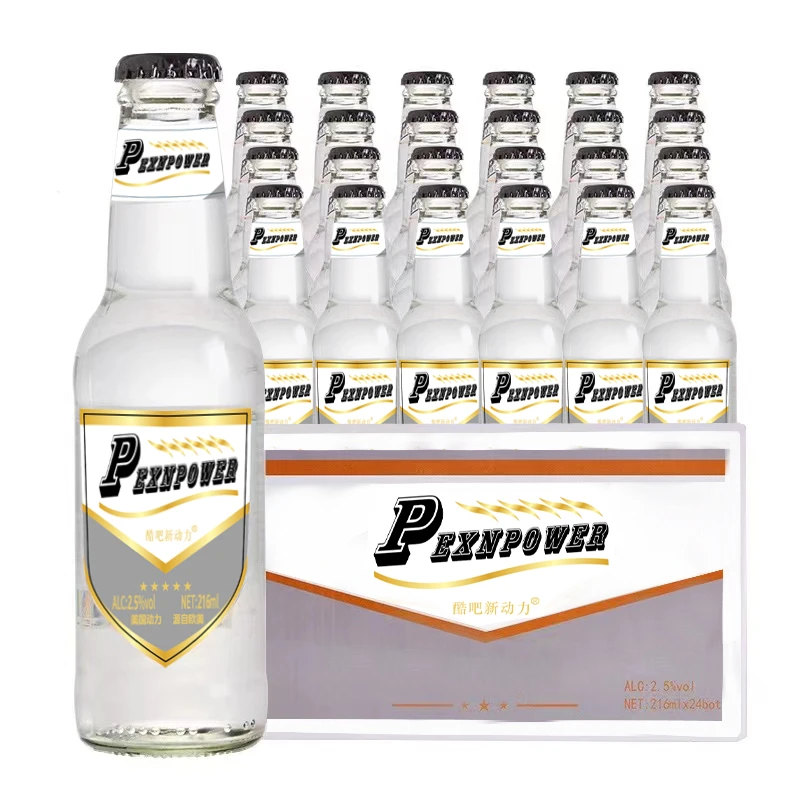 8支动力苏打酒鸡尾酒整箱美微醺酒女士低度果味甜酒网红国起泡酒