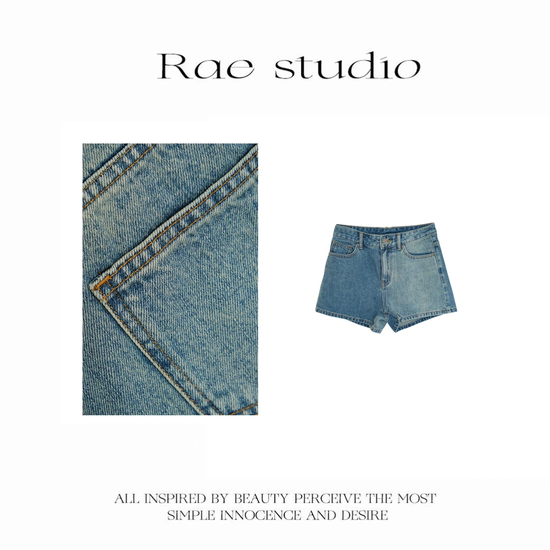 【Rae】夏季休闲薄款百搭时尚万能显瘦牛仔裤r198